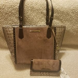 Brahmin Medium Asher and wallet